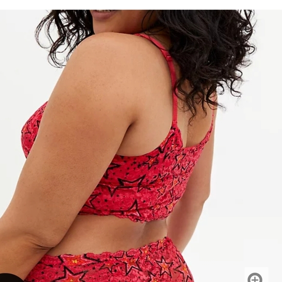 🆕 2X RADIANT STAR LACE BRALETTE - Picture 4 of 6